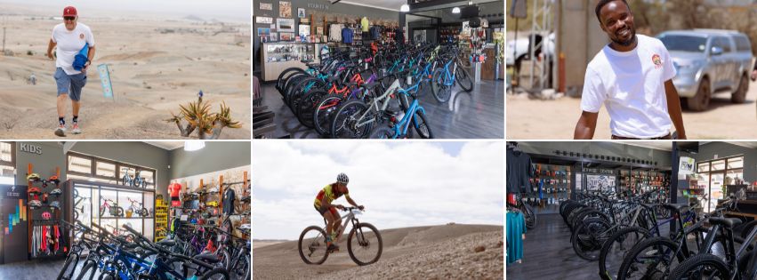 Cycle shop collage